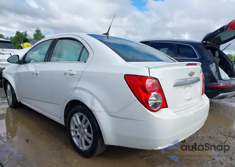 2013 Chevrolet Sonic Lt Auto from USA, damaged, VIN 1G1JC5SH7D4207505